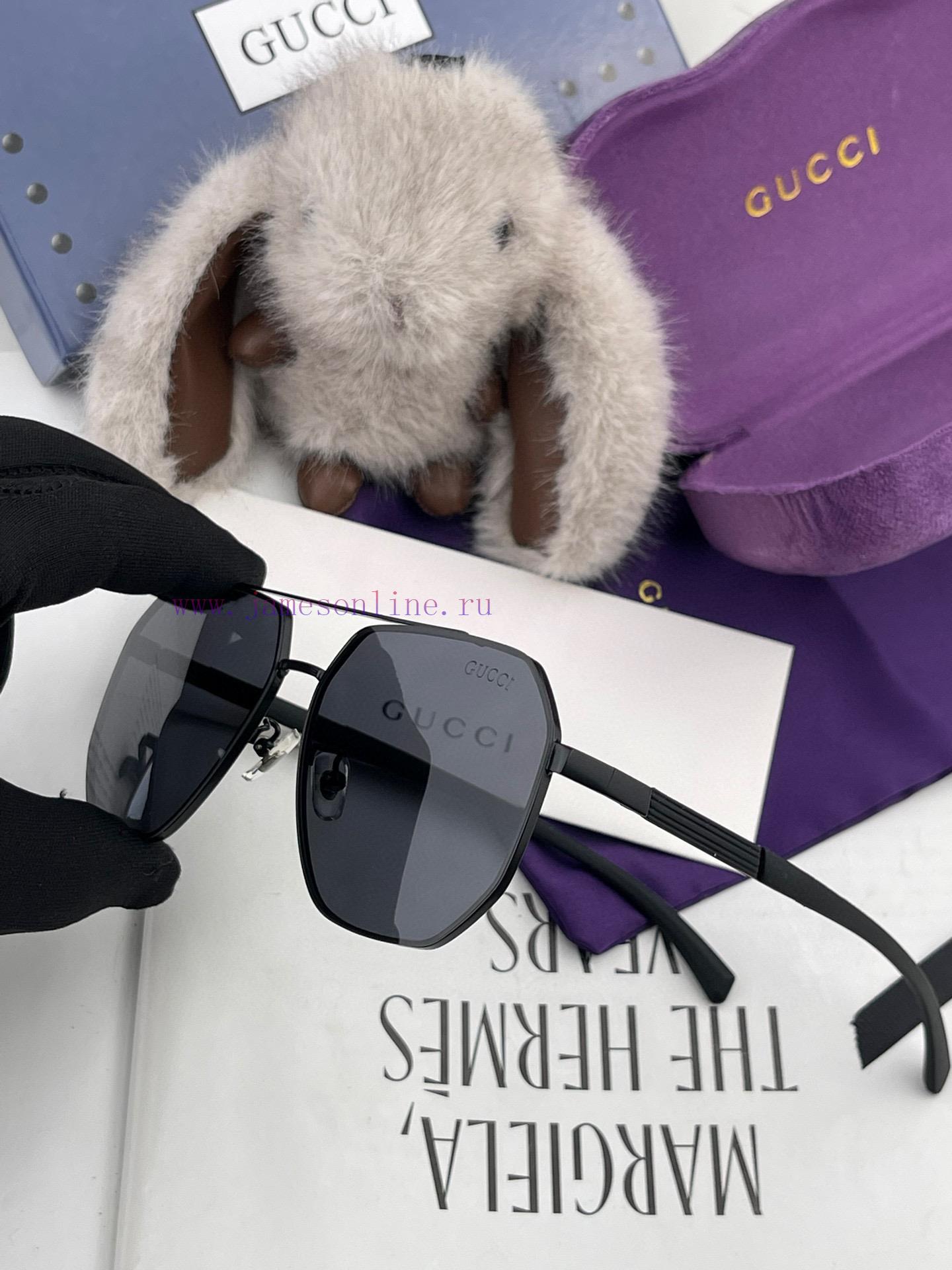 GUCCI Men's Colorful Pilot Polarized Sunglasses ️ Material HD Nylon Thickened Card Slot HD Pnsta8uld - Image 7