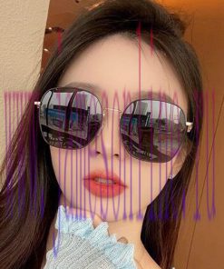 GUCCI 2024 Spring New Saddle Buckle Mirror Leg Series Sunglasses, Elegant Box Sunglasses. Vav3ne4qsp