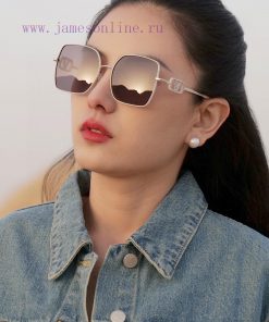 Polarized series LV large frame sunglasses with classic box design, not picky about face shacutdhdfd