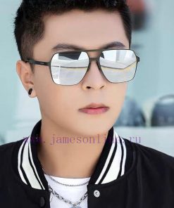 GUCCI Men's Colorful Pilot Polarized Sunglasses ️ Material HD Nylon Thickened Card Slot HD Pflfhtv8n