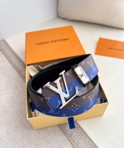 LV... Louis Vuitton Belt and BeltsBuckle, classic pure steel material buckle, top layer cowh tuz8gls7