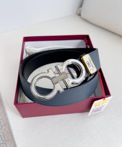 Ferragamo Ferrgamo ️ Belt and beltHanging buckle, classic hanging buckle made of pure copper fb5iemf5