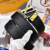 Belt LV Louis Vuitton's top tier replicaThe waistband is made of 100% head layer cowhide, en t1sxgzcj
