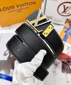 Belt LV Louis Vuitton's top tier replicaThe waistband is made of 100% head layer cowhide, en t1sxgzcj