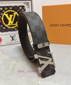 LV... Louis VuittonMaterial: Leather Belt with 100% Head Layer. The leather belt is guarante akovn5sl