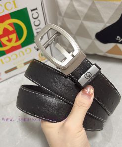 Gucci. Gucci automatic beltMaterial: Leather Belt with 100% Head Layer. The leather belt is rxet7ian