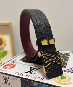 LV... Louis VuittonMaterial: Leather Belt with 100% Head Layer. The leather belt is guarante gzdr35o2