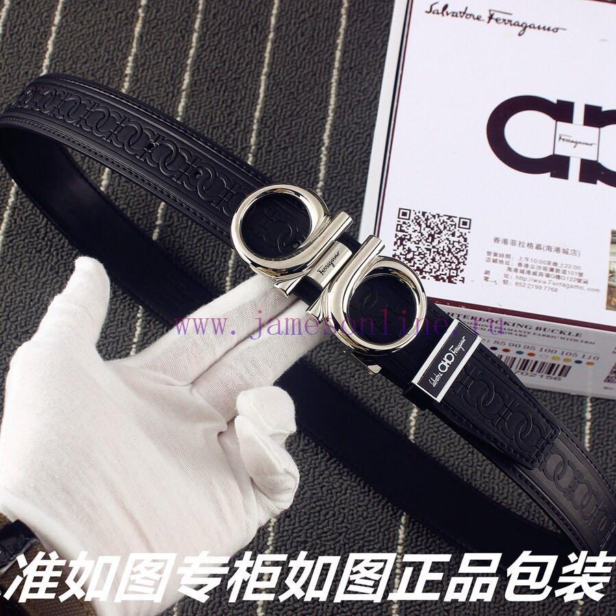 Ferragami ️Comes with a punch as a giftThe material is made of 100% top layer cowhide, ensur s4nkwh0y - Image 4