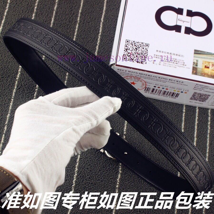 Ferragami ️Comes with a punch as a giftThe material is made of 100% top layer cowhide, ensur s4nkwh0y - Image 8