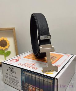 Hermes Herm è s automatic beltMaterial: Leather Belt with 100% Head Layer. The leather belt 27ik558s