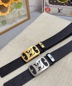 LV... Louis VuittonMaterial: Leather Belt with 100% Head Layer. The leather belt is guarante wm09cqao