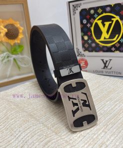 LV... Louis VuittonMaterial: Leather Belt with 100% Head Layer. The leather belt is guarante wsxa3f9u