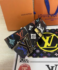 LV... Louis VuittonMaterial: Leather Belt with 100% Head Layer. The leather belt is guarante ixlxyf29