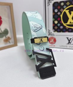 LV... Louis VuittonMaterial: Leather Belt with 100% Head Layer. The leather belt is guarante ezs1ghue