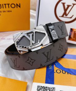 Belt LV Louis Vuitton's top tier replicaThe waistband is made of 100% head layer cowhide, en pz7apfpr