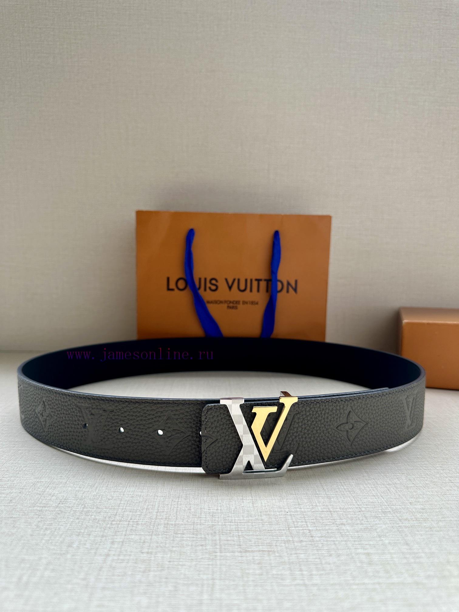 LV 4.0-wide luxury modern Taurillon leather, adorned with elegant and elegant iconic LV init n2lid3m2 - Image 2