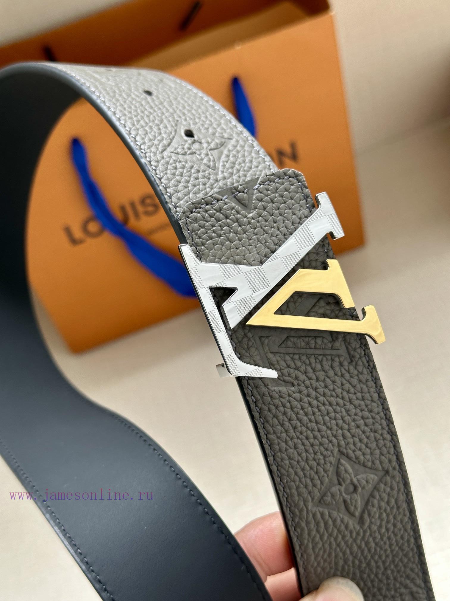 LV 4.0-wide luxury modern Taurillon leather, adorned with elegant and elegant iconic LV init n2lid3m2 - Image 3