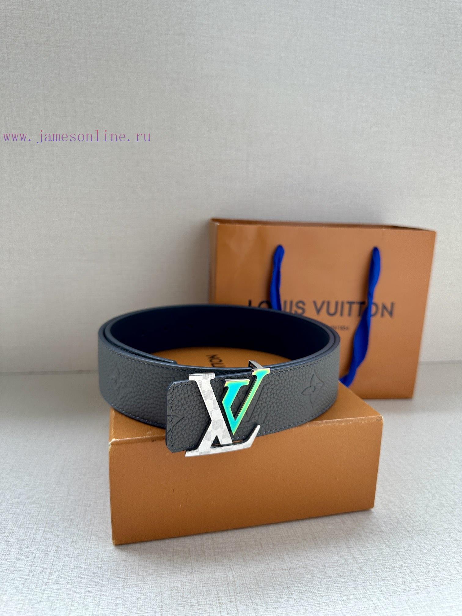 LV 4.0-wide luxury modern Taurillon leather, adorned with elegant and elegant iconic LV init n2lid3m2 - Image 6