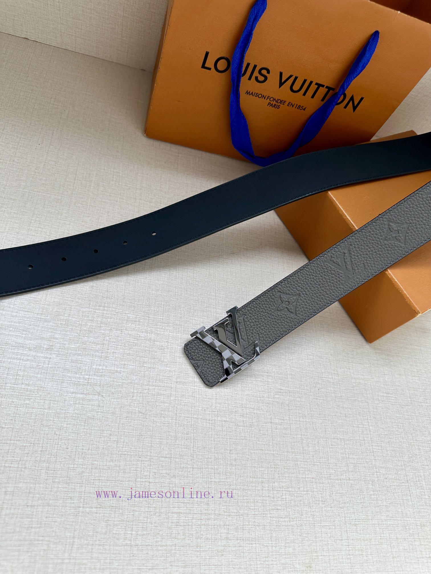 LV 4.0-wide luxury modern Taurillon leather, adorned with elegant and elegant iconic LV init n2lid3m2 - Image 8