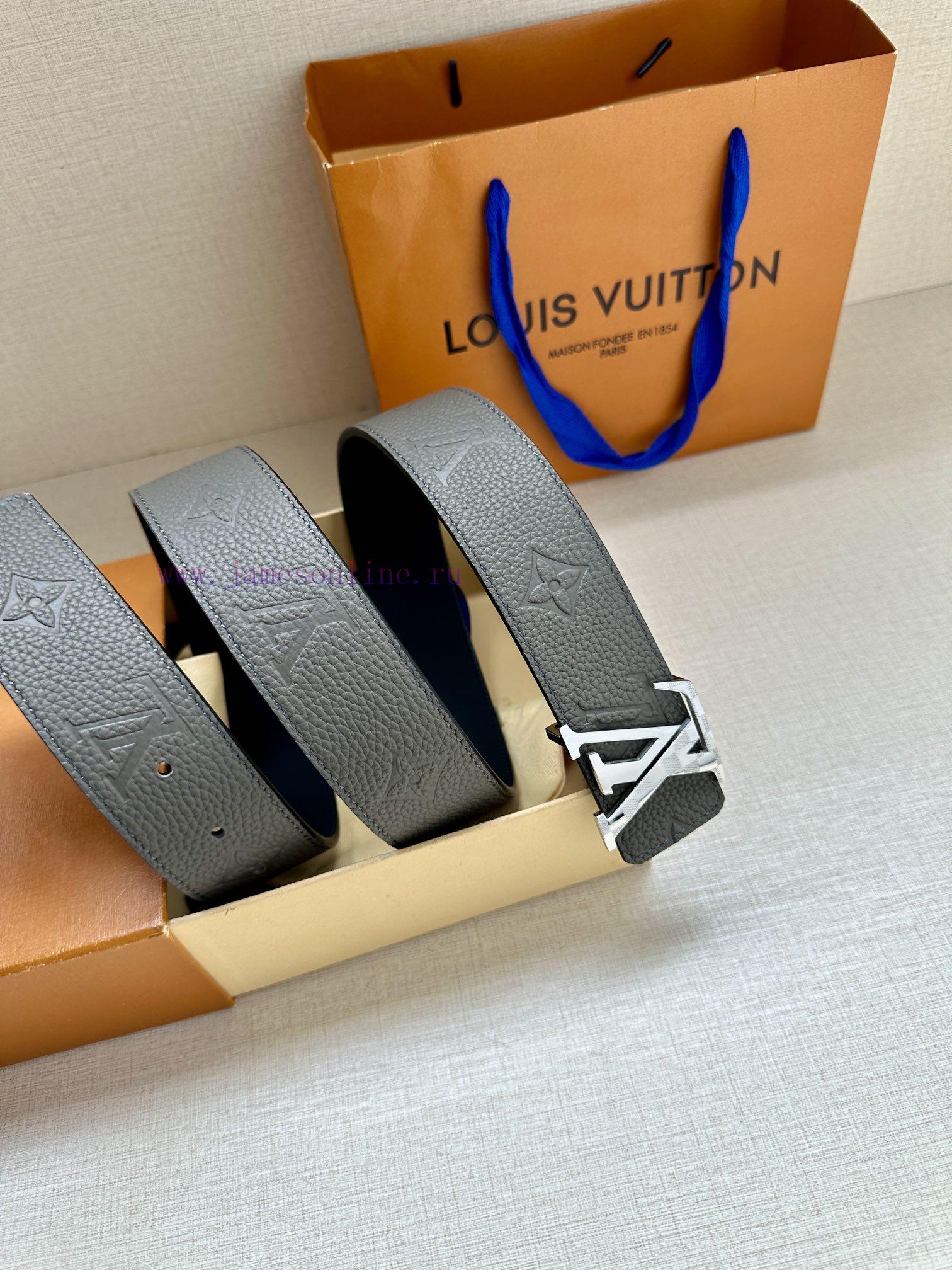 LV 4.0-wide luxury modern Taurillon leather, adorned with elegant and elegant iconic LV init n2lid3m2 - Image 9