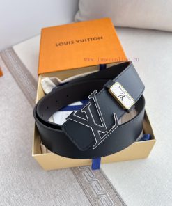 LV... Louis Vuitton Belt and BeltsBuckle, classic pure steel material buckle, top layer cowh on3cumw5