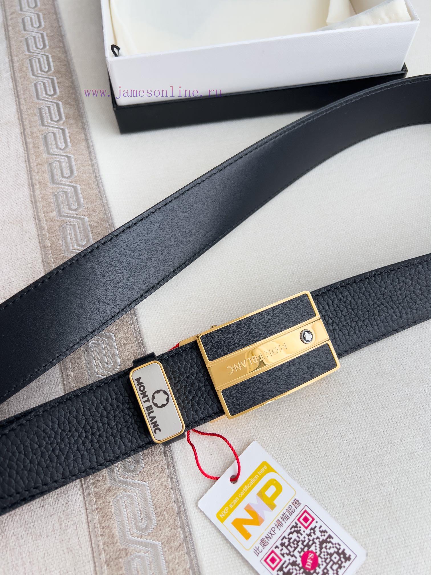 Montblanc Montblanc Belt Automatic BeltAutomatic belt, original new pure steel material auto kx31yn86 - Image 5