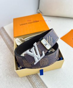 LV... Louis Vuitton Belt and BeltsBuckle, classic pure steel material buckle, top layer cowh 2mco46bc