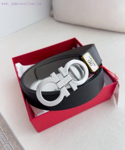 Ferragamo Ferrgamo ️ Belt and beltHanging buckle, classic hanging buckle made of pure copper s0g49t1i