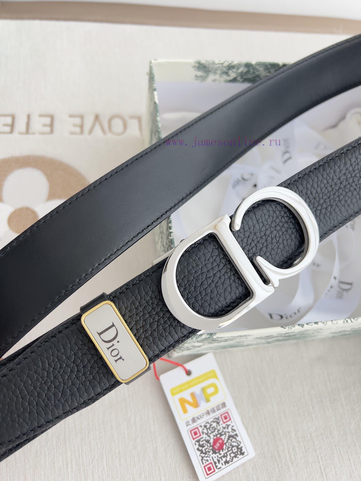 Dior Dior Belt ️ Automatic BeltAutomatic buckle, made of pure steel material, equipped with 7wp1bf7c - Image 5