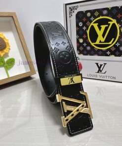 LV... Louis VuittonMaterial: Leather Belt with 100% Head Layer. The leather belt is guarante pxp3h2k8