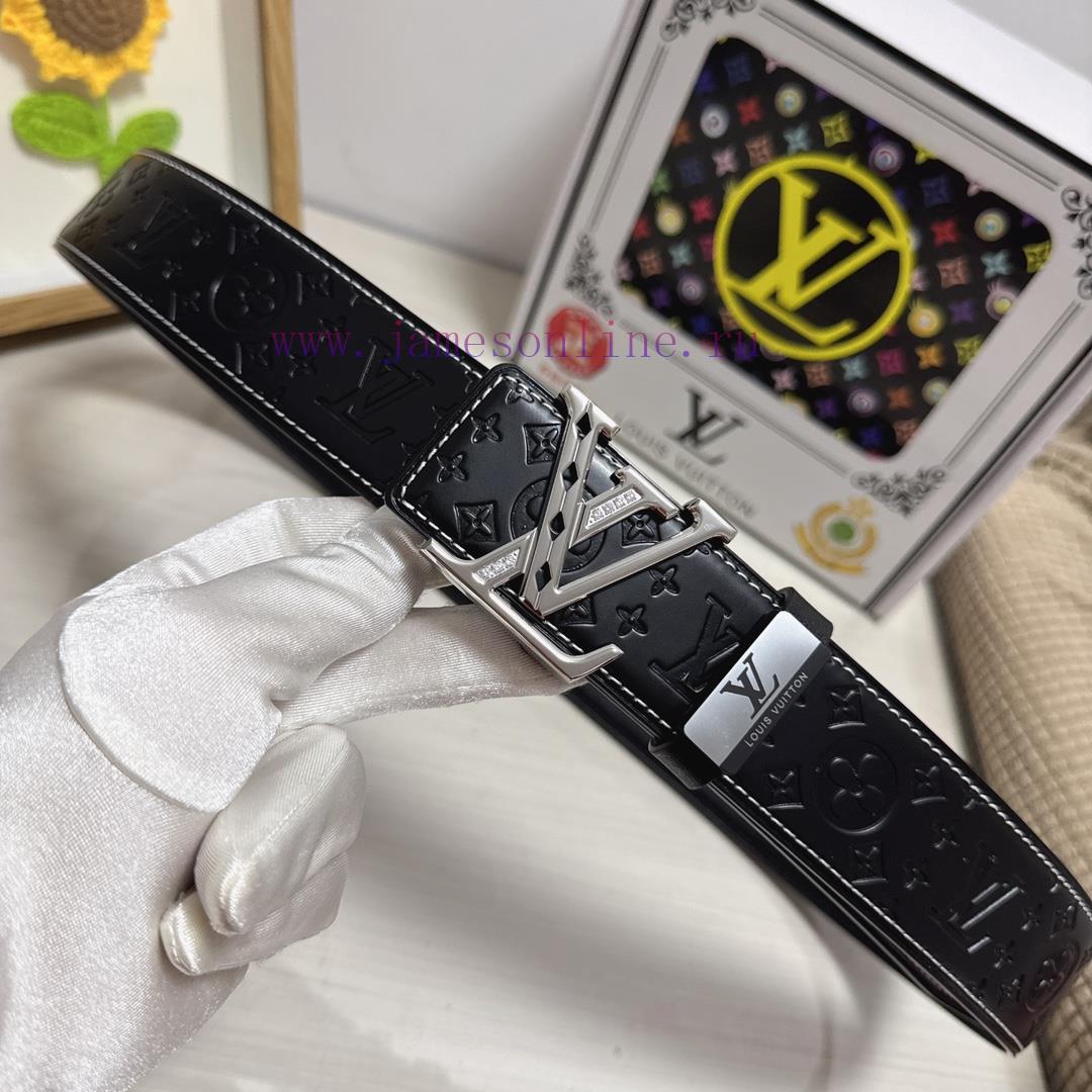 LV... Louis VuittonMaterial: Leather Belt with 100% Head Layer. The leather belt is guarante rodrwp93 - Image 7