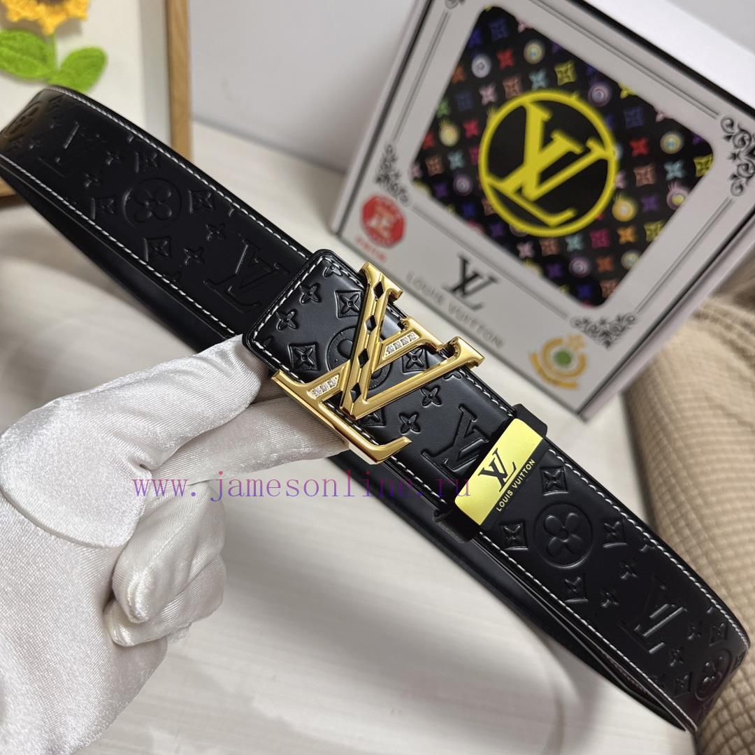 LV... Louis VuittonMaterial: Leather Belt with 100% Head Layer. The leather belt is guarante rodrwp93 - Image 8