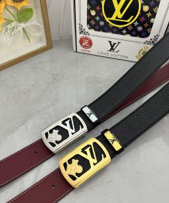 LV... Louis VuittonMaterial: Leather Belt with 100% Head Layer. The leather belt is guarante e81mpsc5