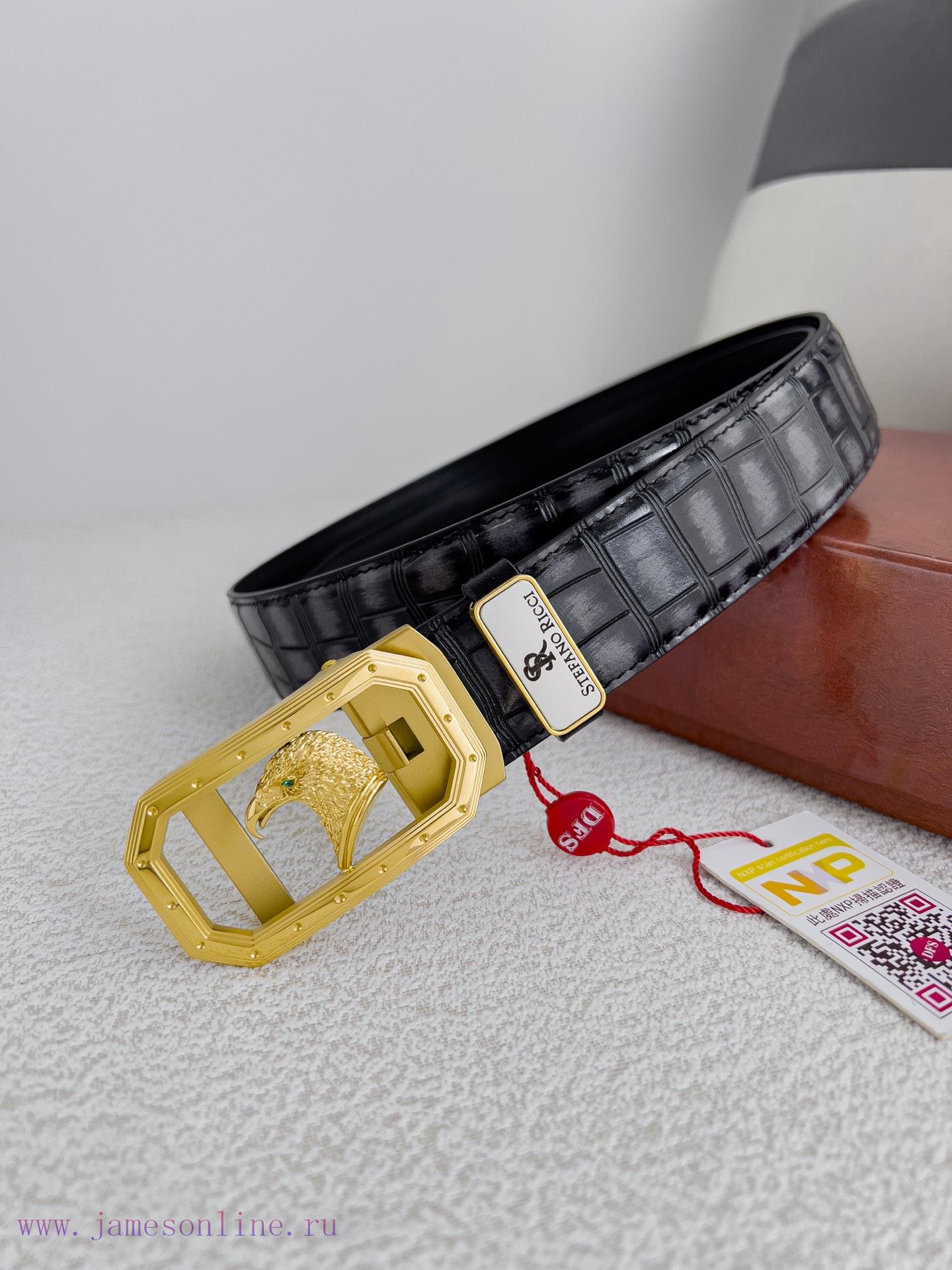 Stephen Ni Zhi Stefano Ricci Belt ️ Automatic BeltAutomatic buckle, made of pure steel mater gvmxga84