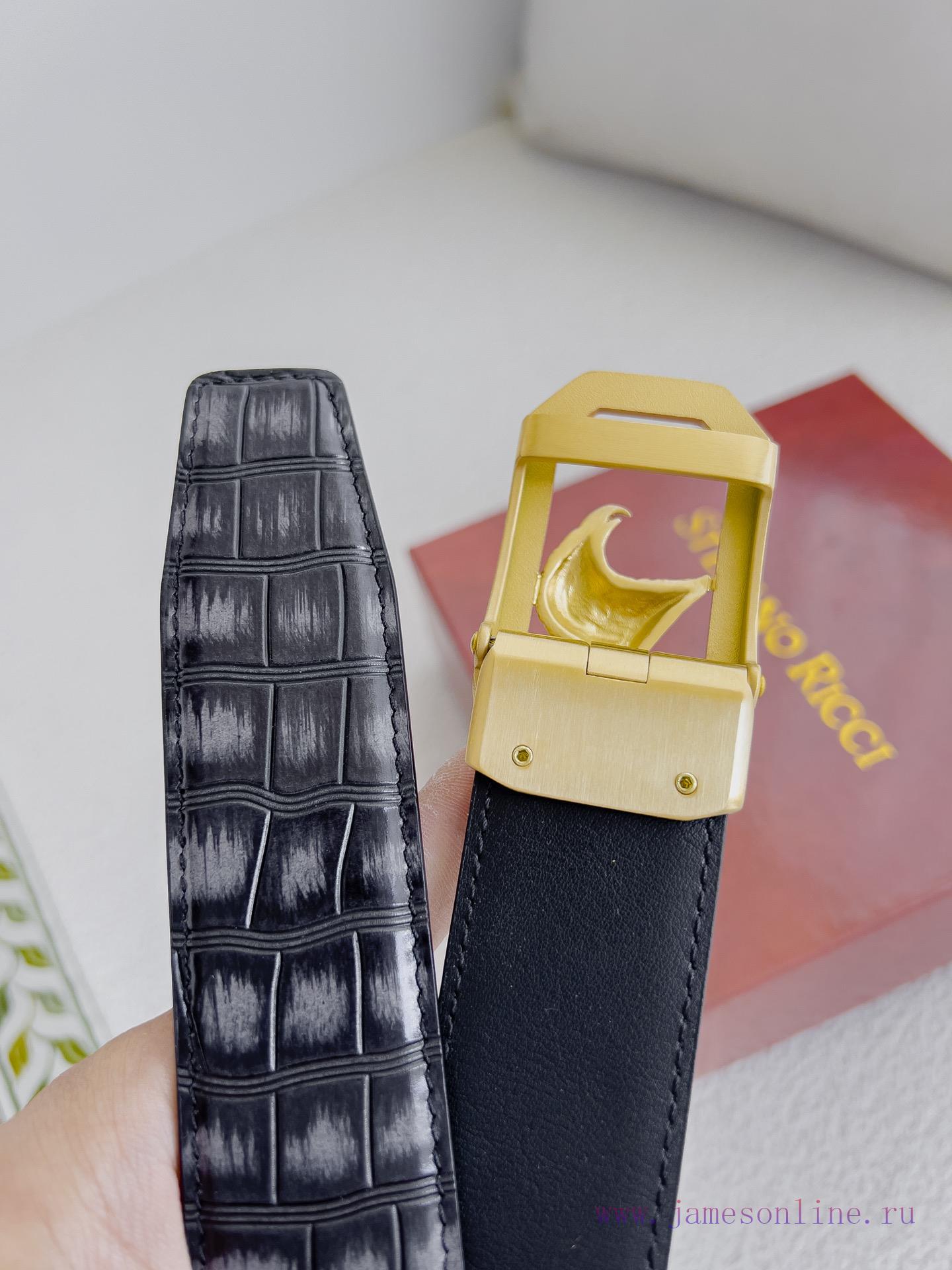 Stephen Ni Zhi Stefano Ricci Belt ️ Automatic BeltAutomatic buckle, made of pure steel mater gvmxga84 - Image 6