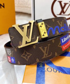 Belt LV Louis Vuitton's top tier replicaThe waistband is made of 100% cowhide, ensuring a ma bpuq7wfw