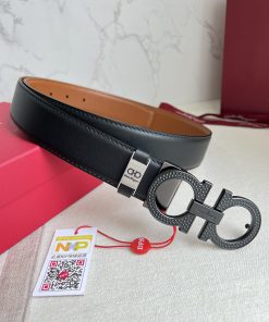 Ferragamo Ferrgamo ️ Belt and beltHanging buckle, classic hanging buckle made of pure copper f74j9je6