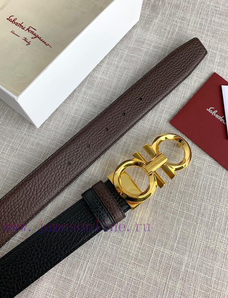 Comes with a full set of box Ferragamol double-sided adjustable belts, equipped with glossy 1tb0pnrk - Image 2