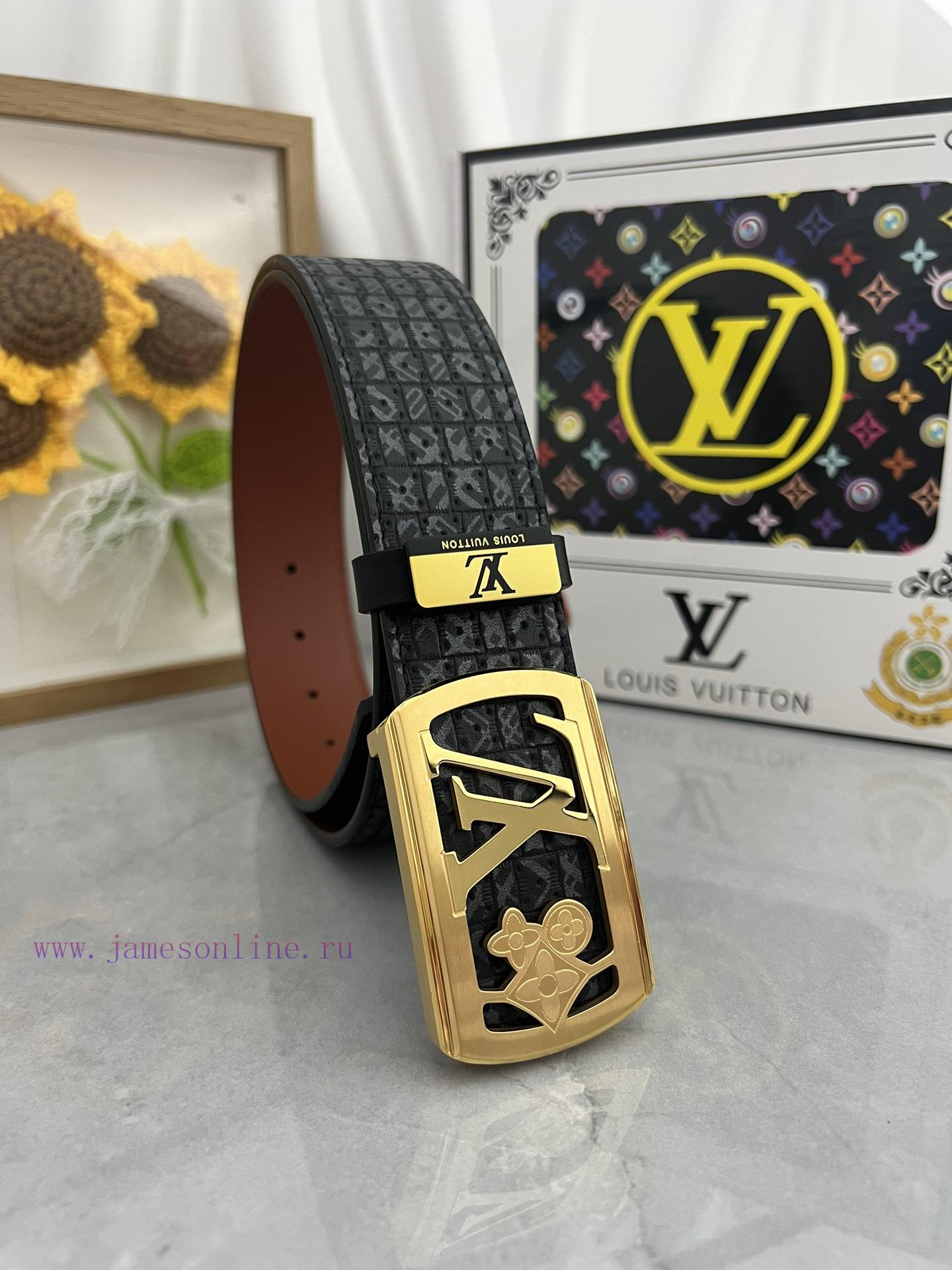 LV... Louis VuittonMaterial: Leather Belt with 100% Head Layer. The leather belt is guarante n1jiui2g
