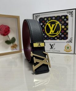 LV... Louis VuittonMaterial: Leather Belt with 100% Head Layer. The leather belt is guarante 4irc4lyz