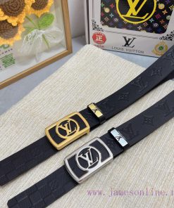 LV... Louis VuittonMaterial: Leather Belt with 100% Head Layer. The leather belt is guarante ohlkwj7t