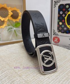 LV... Louis VuittonMaterial: Leather Belt with 100% Head Layer. The leather belt is guarante 9izc3edf