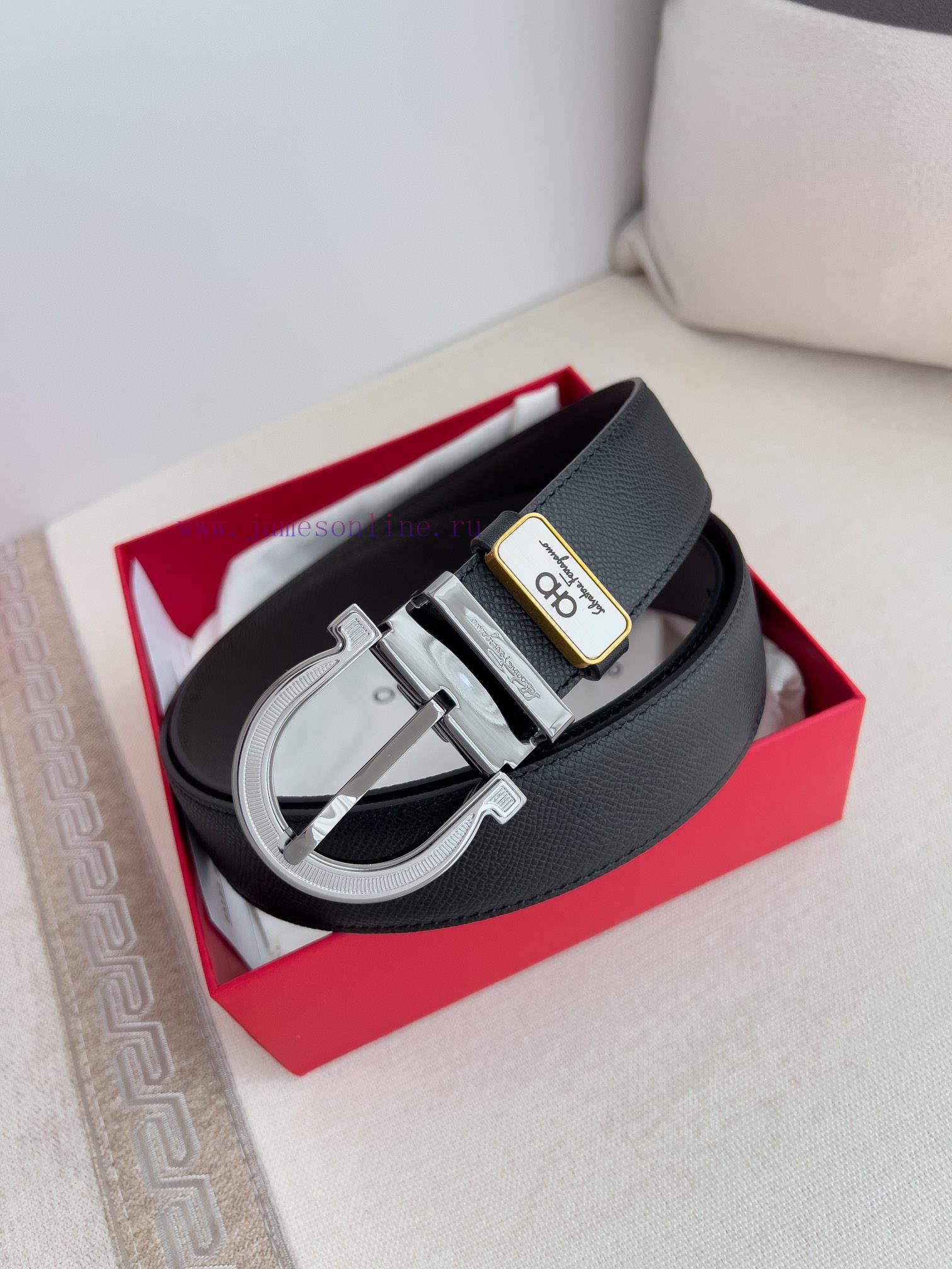 Ferragamo Ferrgamo ️ Belt and beltNeedle buckle, classic needle buckle made of pure copper m 2oj73hmv