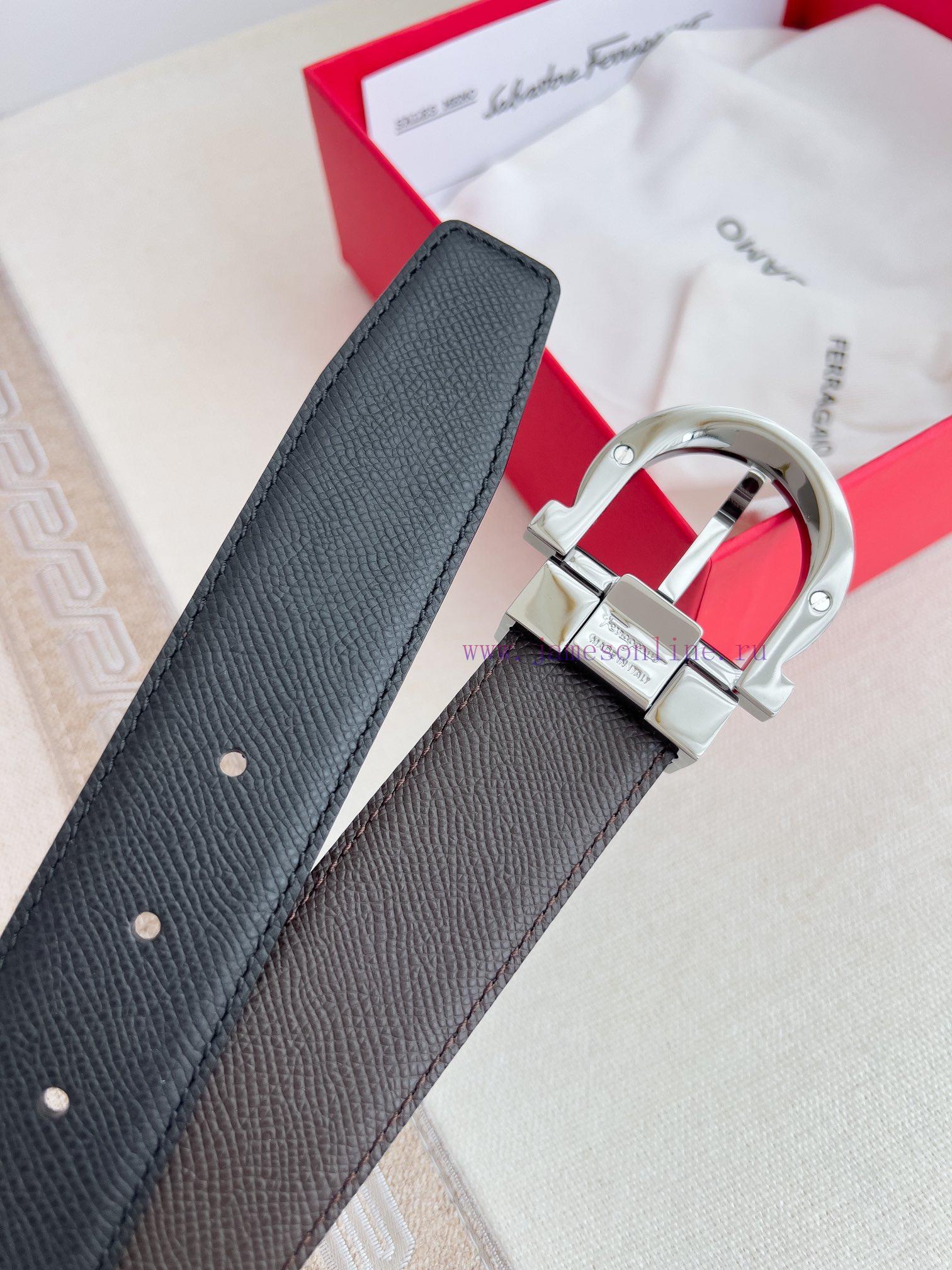 Ferragamo Ferrgamo ️ Belt and beltNeedle buckle, classic needle buckle made of pure copper m 2oj73hmv - Image 6