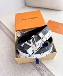 LV... Louis Vuitton Belt and BeltsBuckle, classic pure steel material buckle, top layer cowh woimukqy