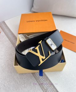 LV... Louis Vuitton Belt and BeltsBuckle, classic pure steel material buckle, top layer cowh dkcmbt5a