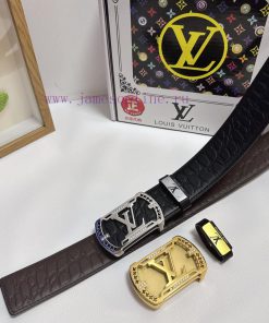 LV... Louis VuittonMaterial: Leather Belt with 100% Head Layer. The leather belt is guarante hdpe2rom
