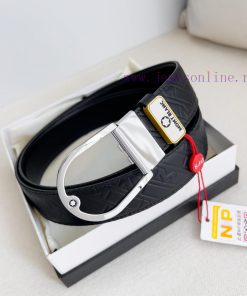 Montblanc Montblanc ️ Belt and beltBuckle, new original classic boutique buckle, photographe 30xb1qwr