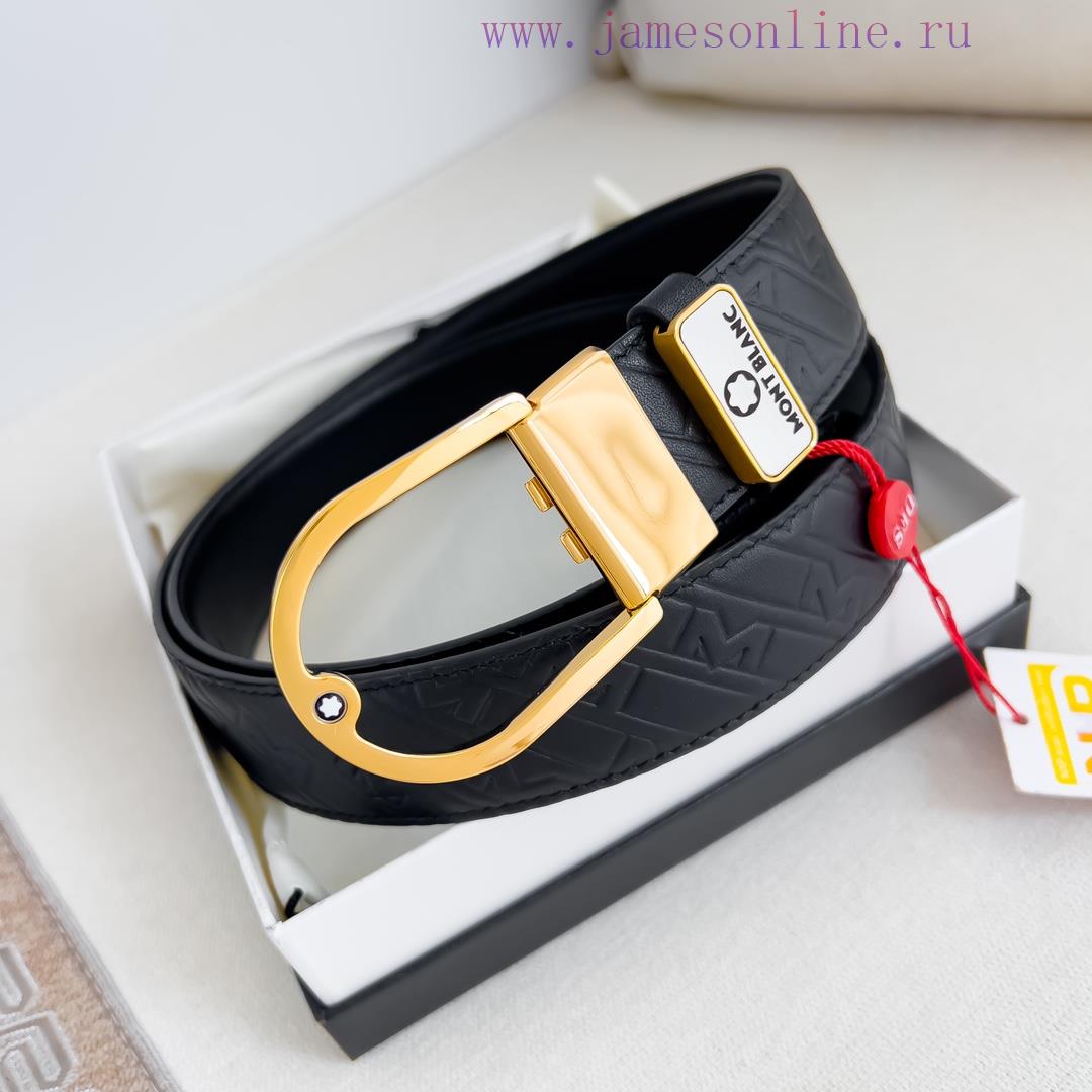 Montblanc Montblanc ️ Belt and beltBuckle, new original classic boutique buckle, photographe i7momr12
