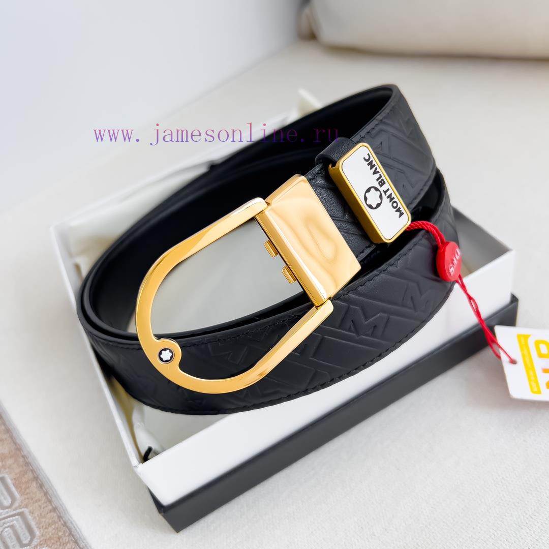Montblanc Montblanc ️ Belt and beltBuckle, new original classic boutique buckle, photographe i7momr12 - Image 2